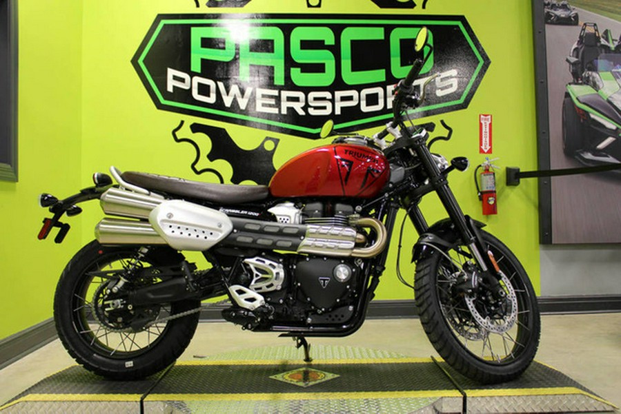 2024 Triumph Scrambler 1200 X Carnival Red X