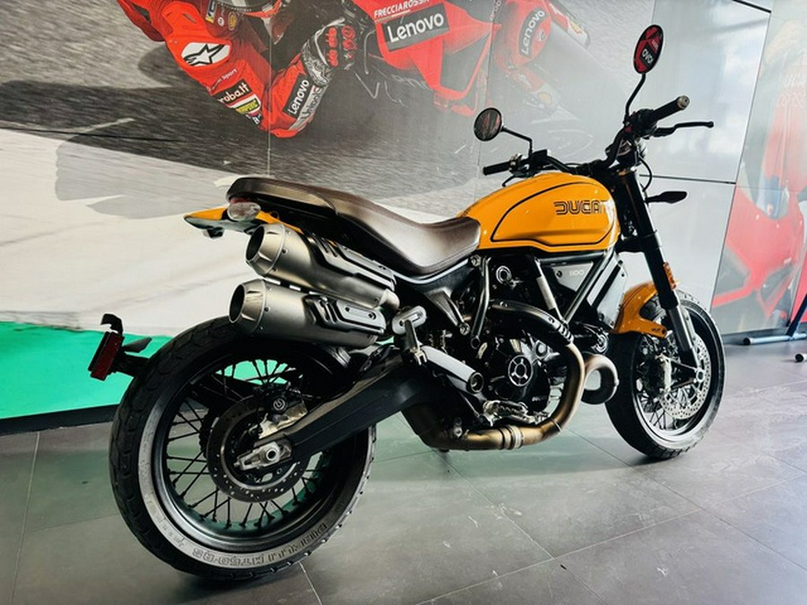 2022 Ducati Scrambler 1100 Tribute PRO Giallo Ocra