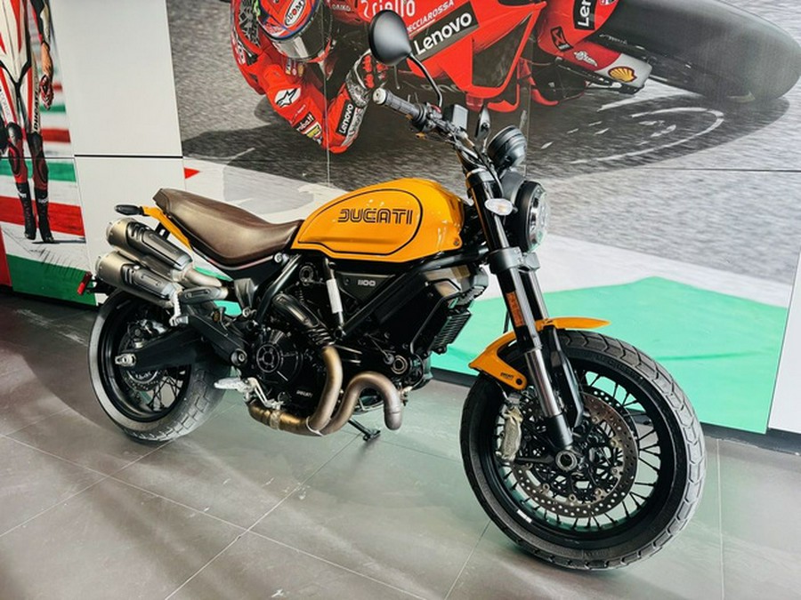 2022 Ducati Scrambler 1100 Tribute PRO Giallo Ocra