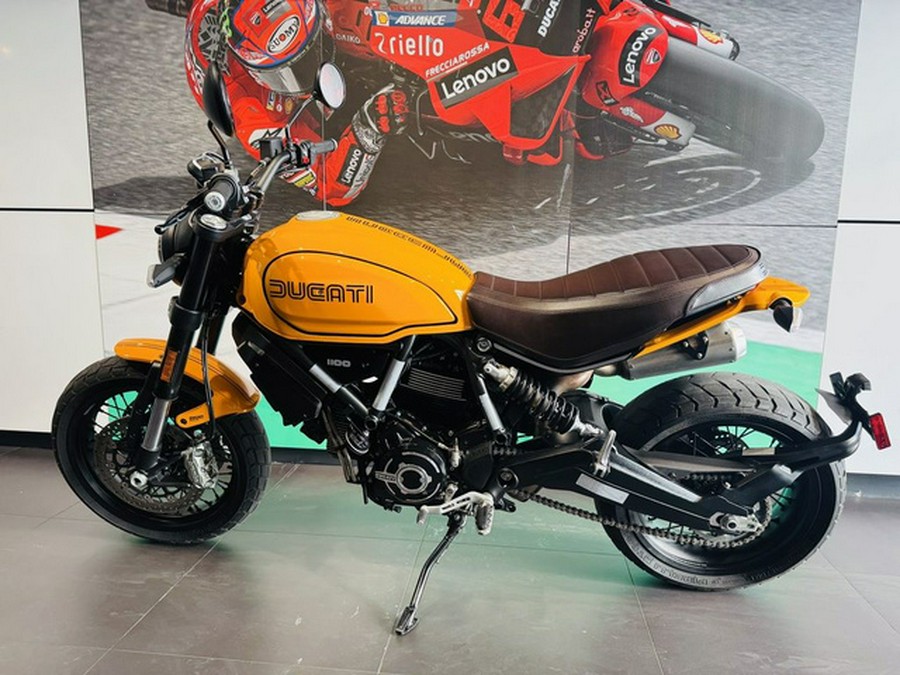 2022 Ducati Scrambler 1100 Tribute PRO Giallo Ocra