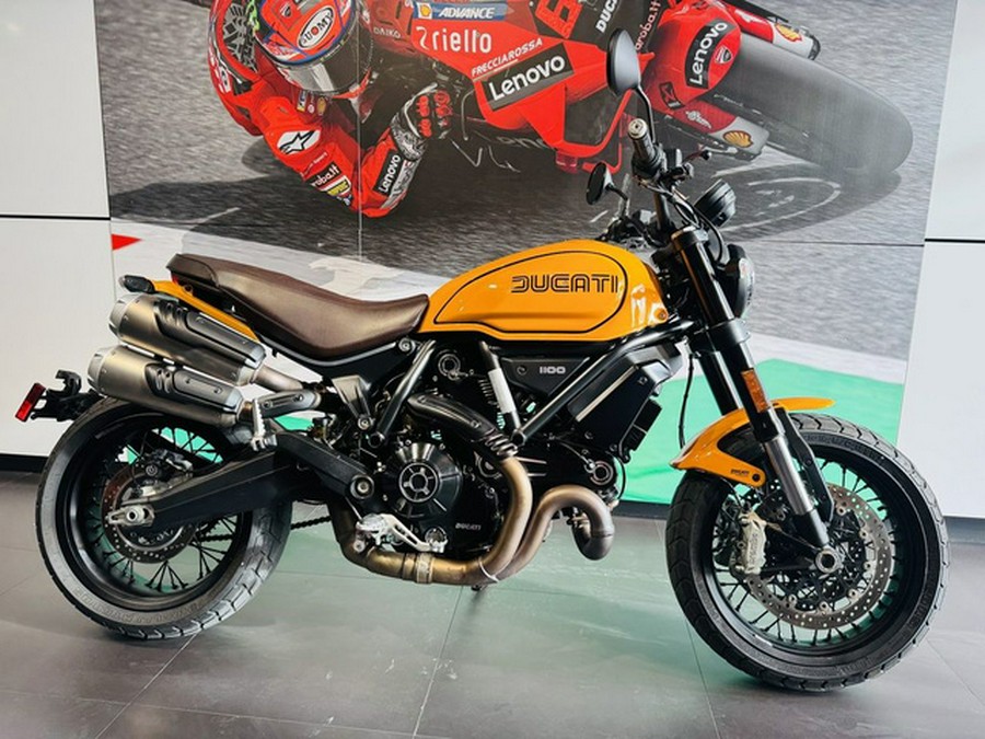 2022 Ducati Scrambler 1100 Tribute PRO Giallo Ocra