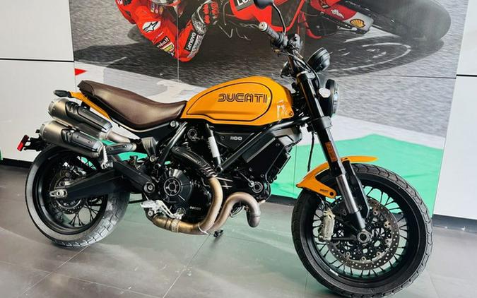 2022 Ducati Scrambler 1100 Tribute PRO Giallo Ocra