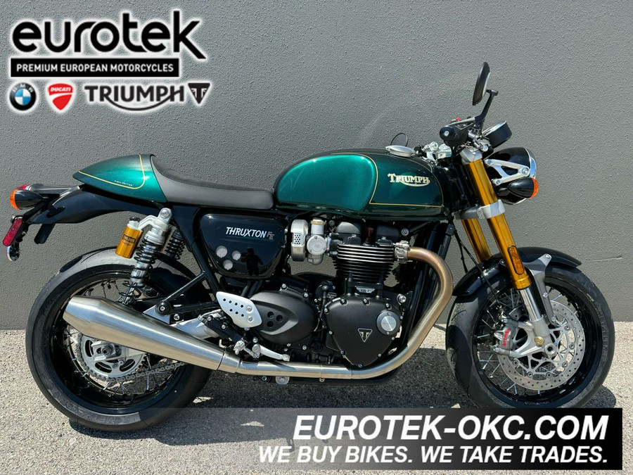 2025 Triumph Thruxton RS Final Edition Competition Green