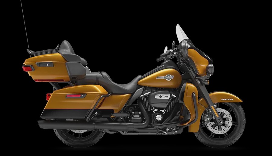 2023 Harley-Davidson Ultra Limited Prospect Gold/Vivid Black – Black Finish