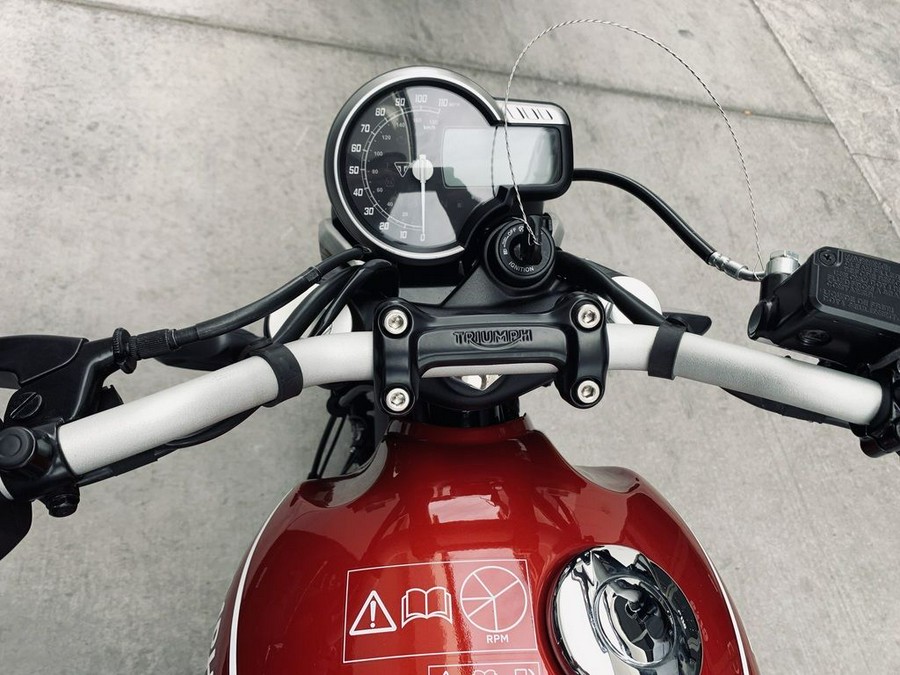 2025 Triumph Speed 400 Carnival Red / Storm Grey