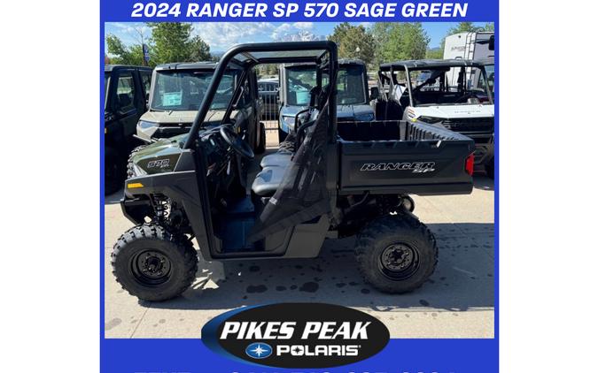 2024 Polaris Industries RANGER SP 570 SAGE GREEN