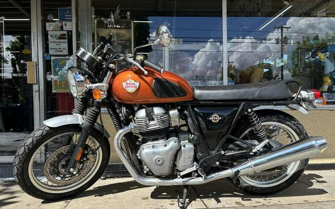 2021 Royal Enfield Int650 Orange Crush