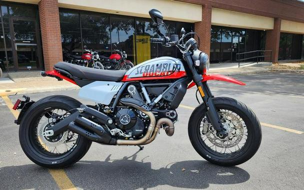 2023 Ducati Scrambler Urban Motard Star White Silk and Ducati GP ’19 Red