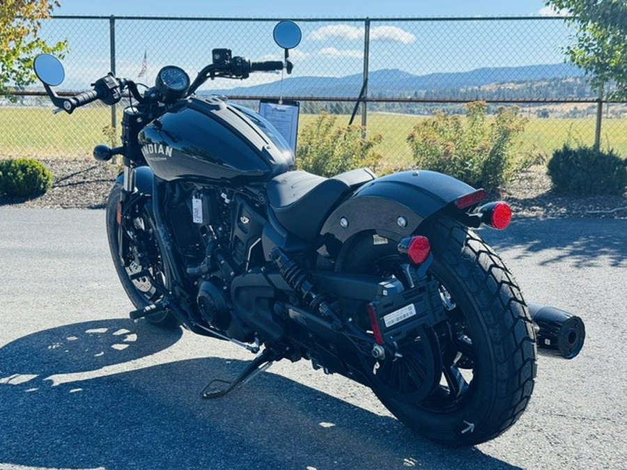 2025 Indian Scout Bobber Black Metallic