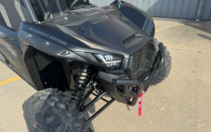 2025 Kawasaki Teryx KRX4 1000 Blackout Edition