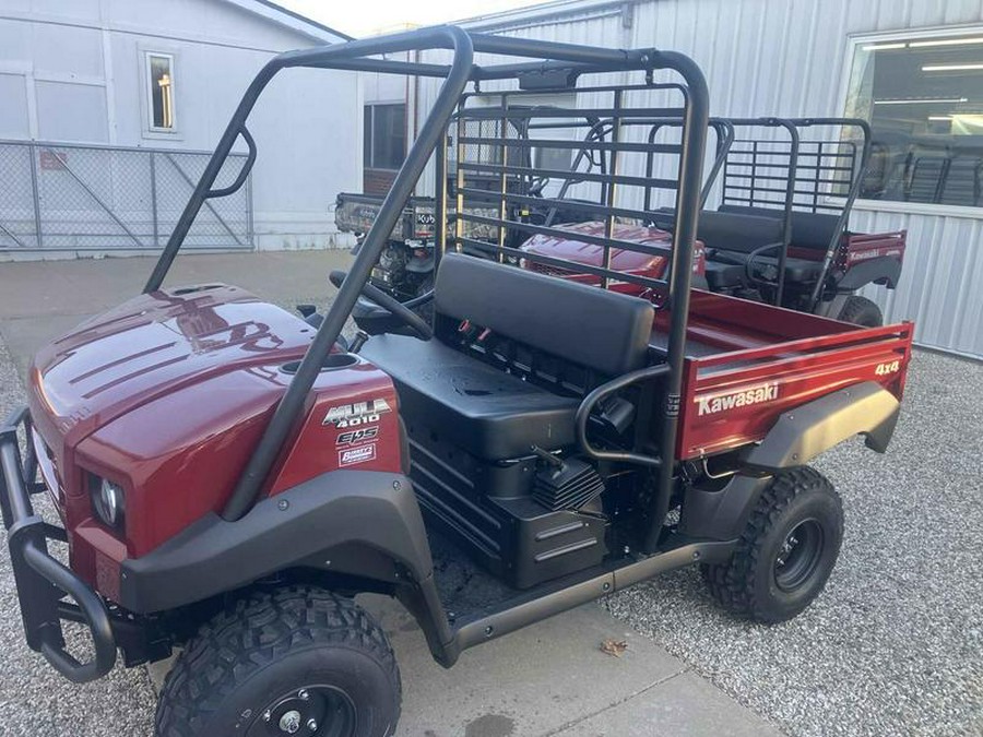 2026 Kawasaki DARK ROYAL RED MULE 4010 4X4