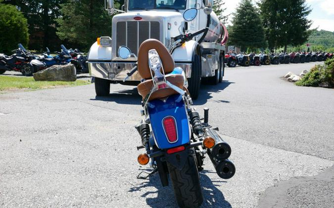 2017 Indian Scout ABS Brilliant Blue Over White And Red