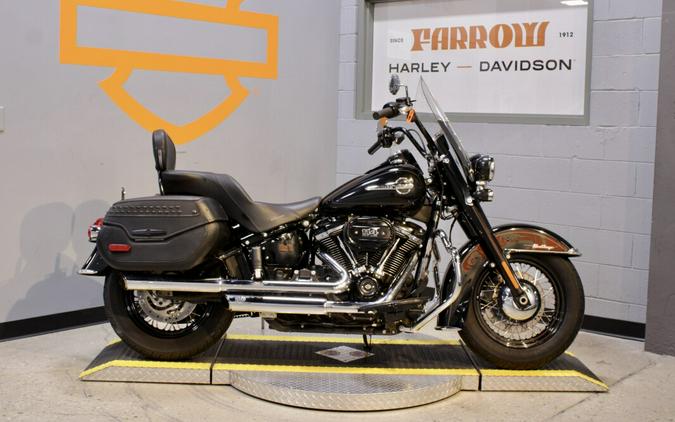 Used 2019 Harley-Davidson Softail Heritage Classic 114 FLHCS Motorcycle For Sale In Columbus, OH