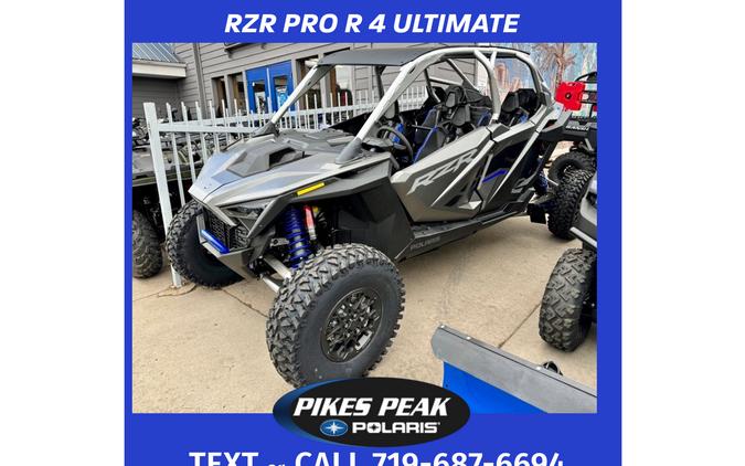 2024 Polaris Industries RZR PRO R 4 ULTIMATE MATTE HEAVY METAL