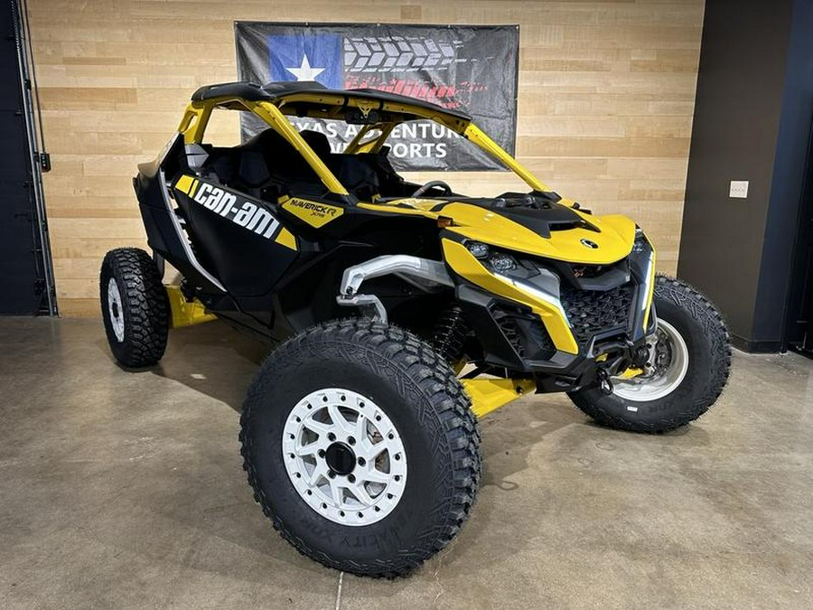 2024 Can-Am® Maverick R X RS Carbon Black & Neo Yellow