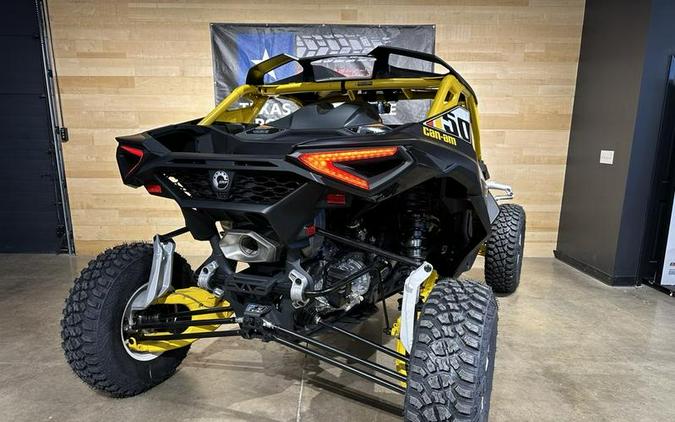 2024 Can-Am® Maverick R X RS Carbon Black & Neo Yellow