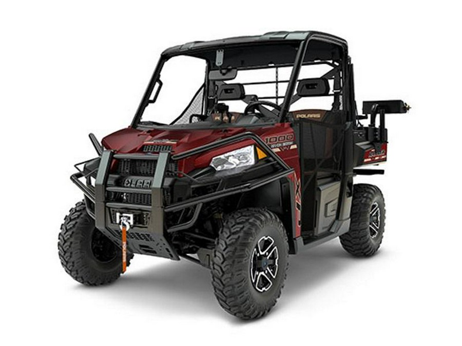 2017 Polaris® RANGER XP® 1000 EPS Ranch Edition Maroon Metallic