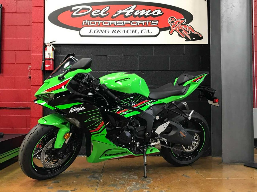 2024 KAWASAKI NINJA ZX-6R KRT EDITION