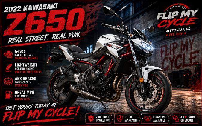 2022 KAWASAKI Z650 ABS - FA58743