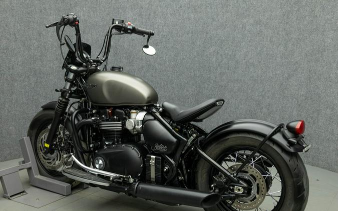 2020 TRIUMPH BONNEVILLE BOBBER BLACK