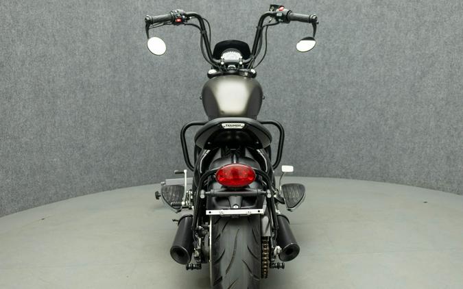 2020 TRIUMPH BONNEVILLE BOBBER BLACK