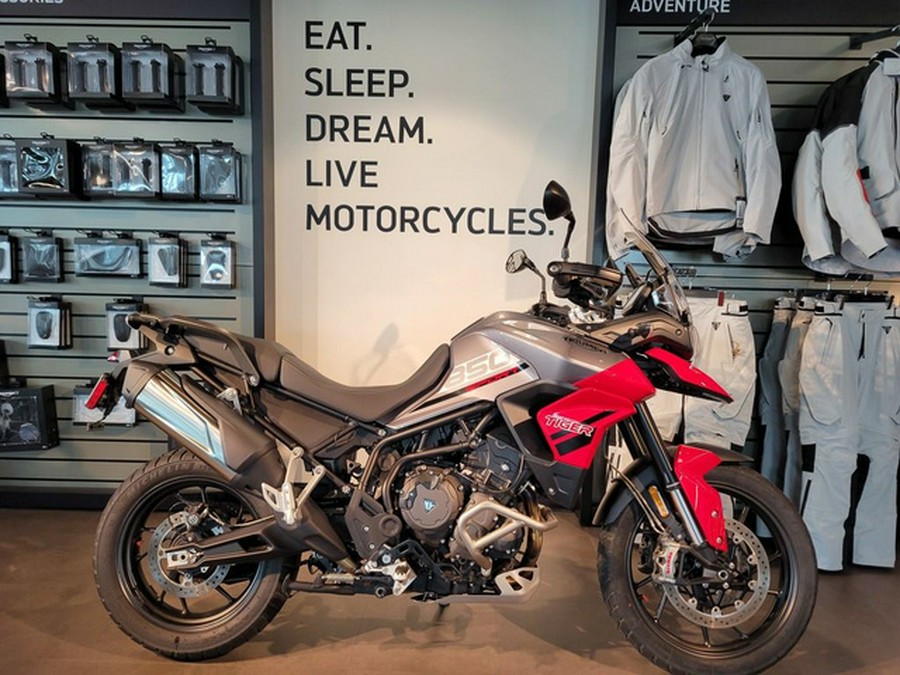 2021 Triumph TIGER 850 SPORT Sport Graphite Diablo Red