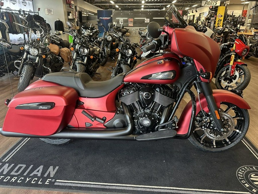 2025 Indian Chieftain Dark Horse Sunset Red Smoke