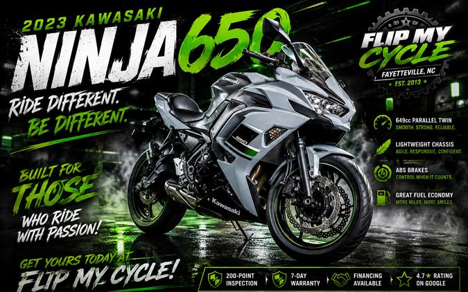 2023 KAWASAKI NINJA 650 (NON-ABS) - FA86603