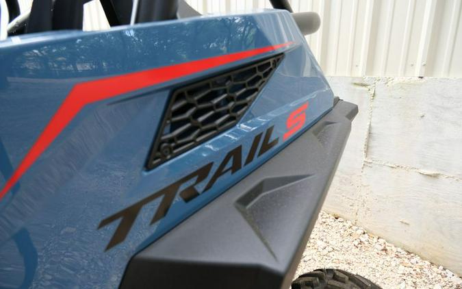 New 2024 POLARIS RZR TRAIL S SPORT STORM BLUE