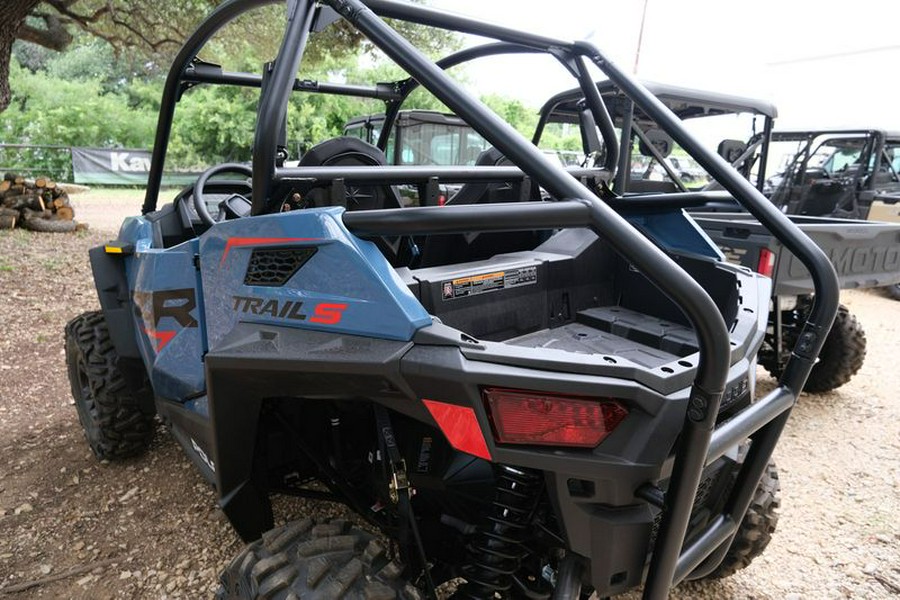 New 2024 POLARIS RZR TRAIL S SPORT STORM BLUE