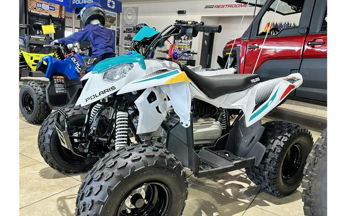 2025 Polaris Industries OUTLAW 110 EFI - BRIGHT WHITE / RAD GREEN