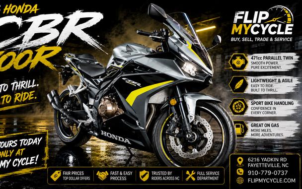 2023 HONDA CBR500R ABS - F401163