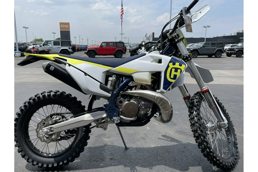 2023 Husqvarna Motorcycles TE 300 - White / Blue / Yellow