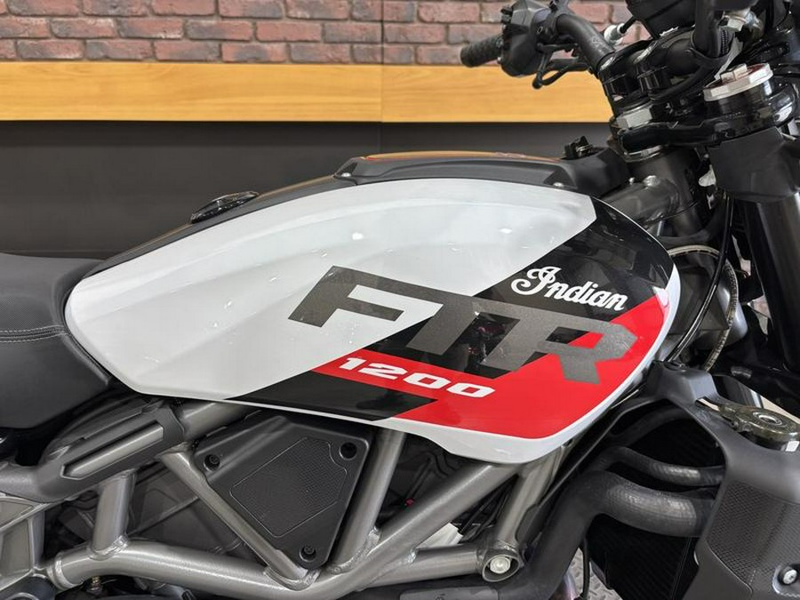 2023 Indian Motorcycle® FTR Sport White Lightning/Indy Red