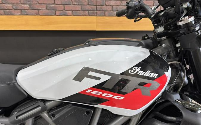 2023 Indian Motorcycle® FTR Sport White Lightning/Indy Red