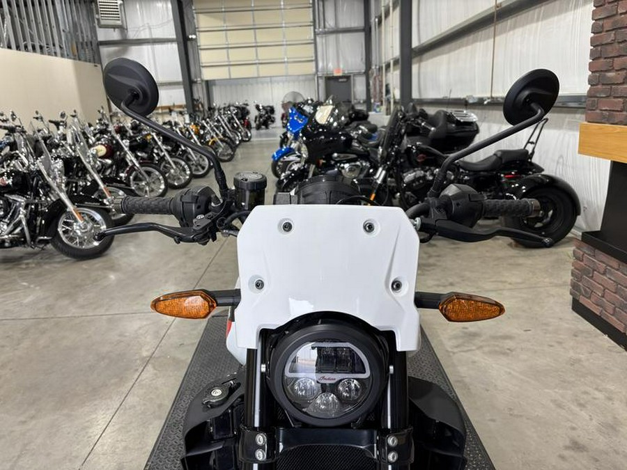 2023 Indian Motorcycle® FTR Sport White Lightning/Indy Red