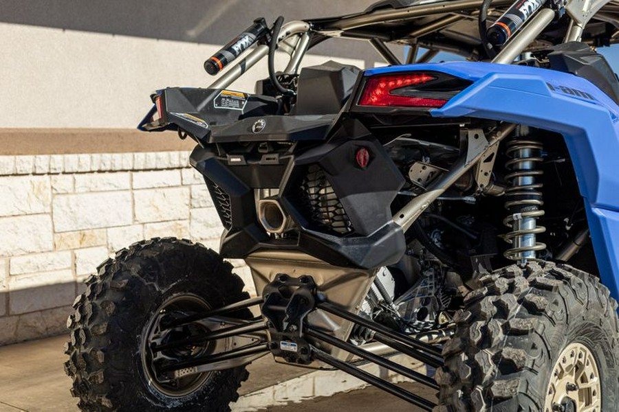 New 2024 CAN-AM MAVERICK X3 MAX X RS WITH SMARTSHOX TURBO RR DAZZLING BLUE AND CARBON BLACK