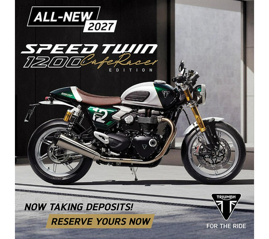 2027 Triumph Speed Twin 1200 Cafe Racer