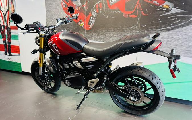 2025 Triumph Speed 400 Carnival Red / Storm Grey