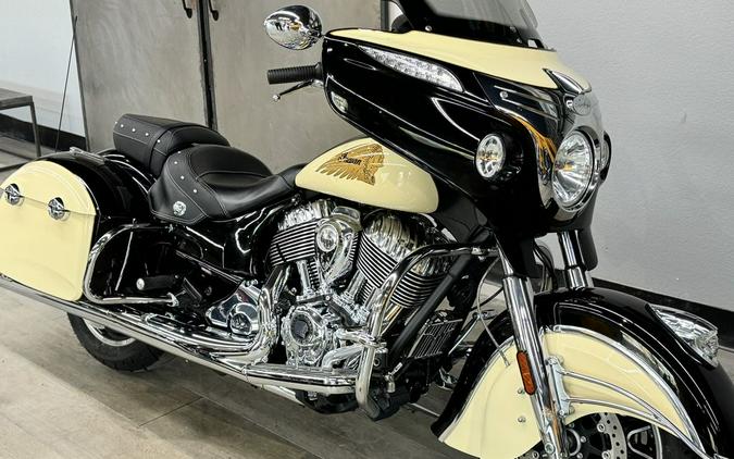 2019 Indian Motorcycle® Chieftain® Classic Thunder Black / Ivory Cream