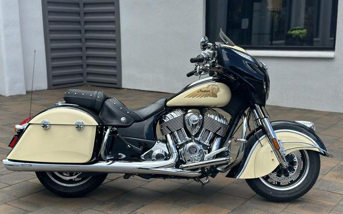 2019 Indian Motorcycle® Chieftain® Classic Thunder Black / Ivory Cream