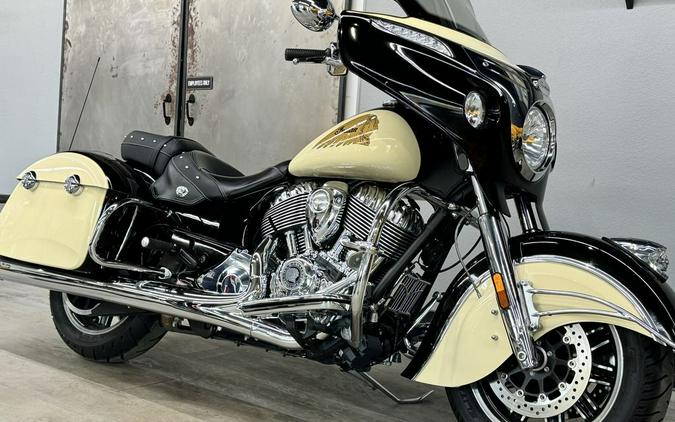 2019 Indian Motorcycle® Chieftain® Classic Thunder Black / Ivory Cream