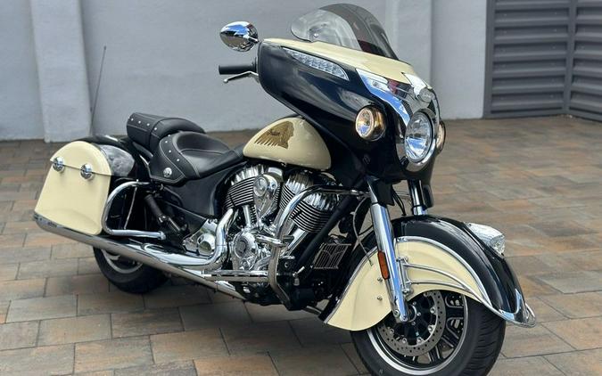 2019 Indian Motorcycle® Chieftain® Classic Thunder Black / Ivory Cream