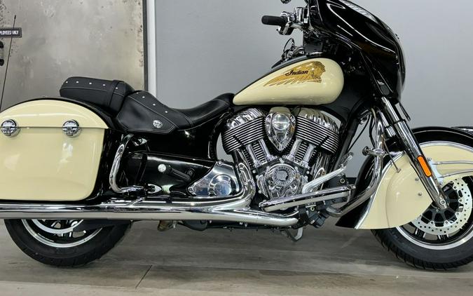 2019 Indian Motorcycle® Chieftain® Classic Thunder Black / Ivory Cream