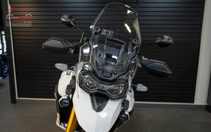 2023 Triumph Tiger 900 Rally Pro Pure White