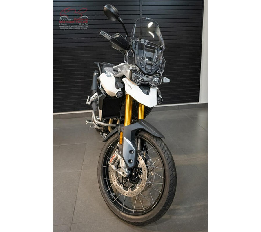 2023 Triumph Tiger 900 Rally Pro Pure White