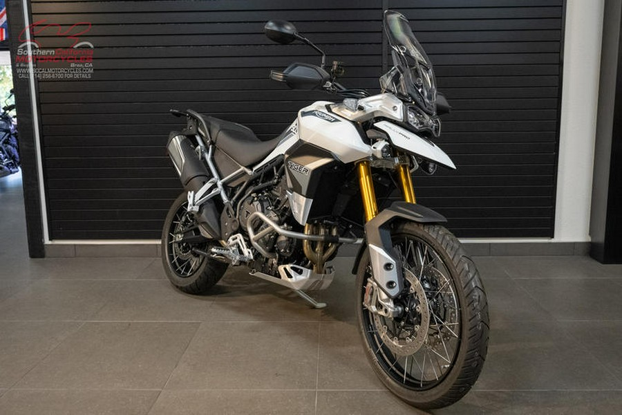 2023 Triumph Tiger 900 Rally Pro Pure White