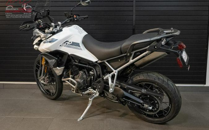 2023 Triumph Tiger 900 Rally Pro Pure White