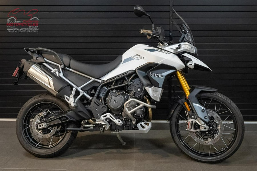 2023 Triumph Tiger 900 Rally Pro Pure White