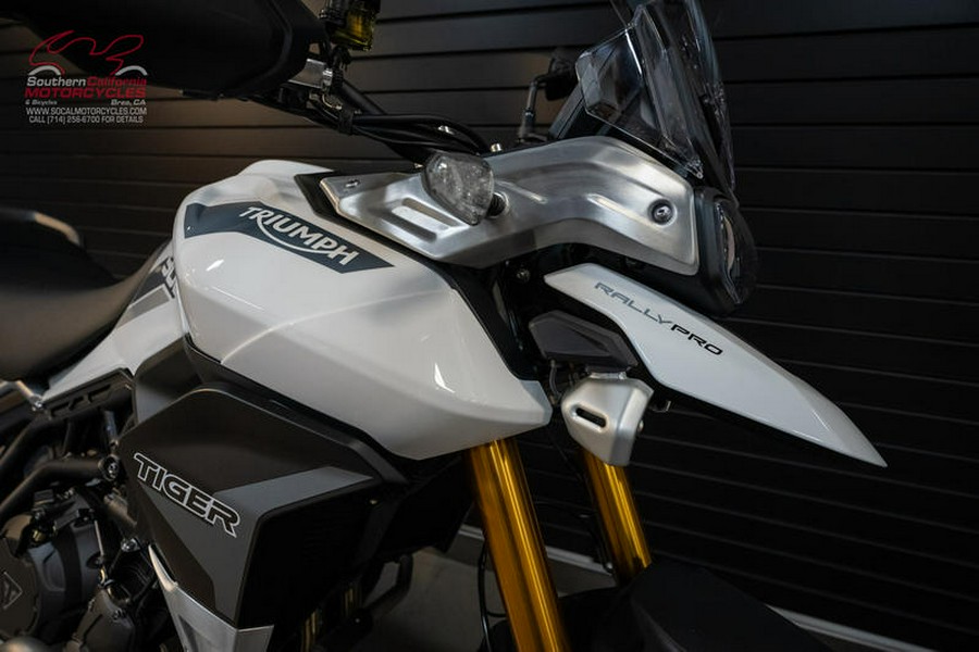 2023 Triumph Tiger 900 Rally Pro Pure White